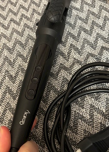 Haırens Siyah Saç Maşası ve 4 Farklı Başlık Seti - Görsel 2