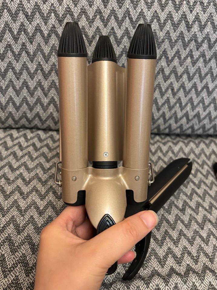 Haırens Siyah Saç Maşası ve 4 Farklı Başlık Seti - Görsel 4