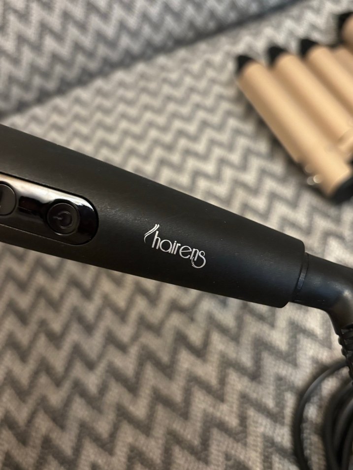 Haırens Siyah Saç Maşası ve 4 Farklı Başlık Seti - Görsel 5