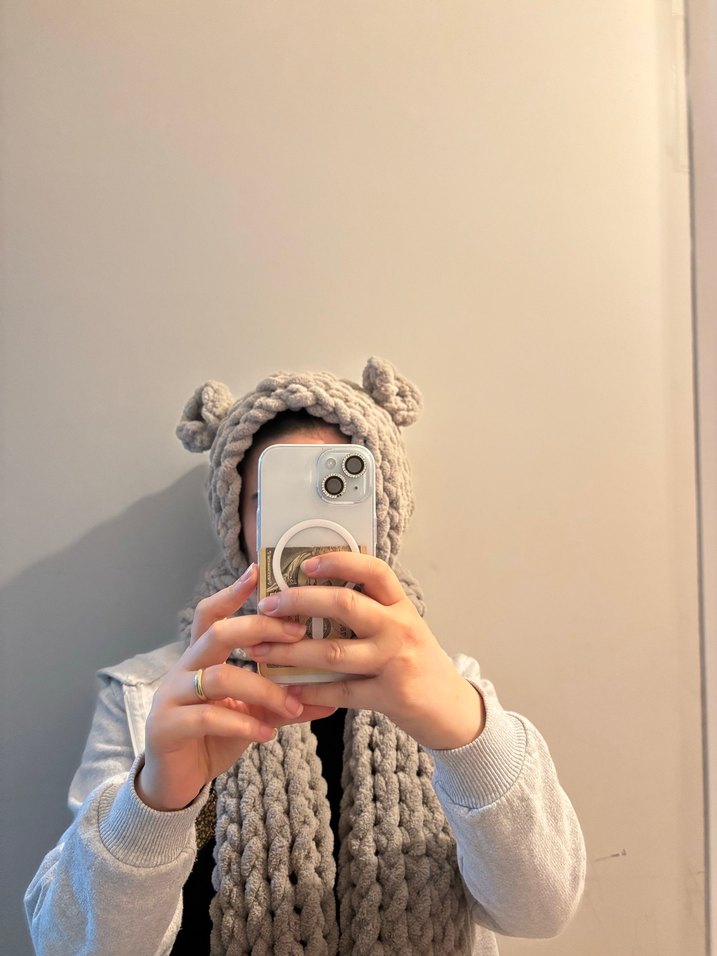 Puffy balaclava el örgüsü - Görsel 2