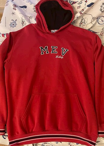 Kırmızı unisex MEV Koleji Okul Forması - Görsel 6