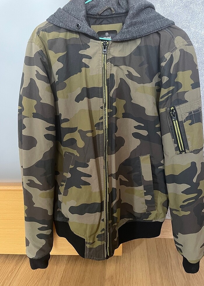 MAVİ JEANS orijinal Kapşonlu su-yağmur geçirmez MONT - Görsel 2