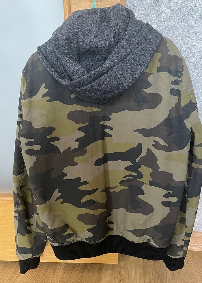 MAVİ JEANS orijinal Kapşonlu su-yağmur geçirmez MONT - Görsel 3