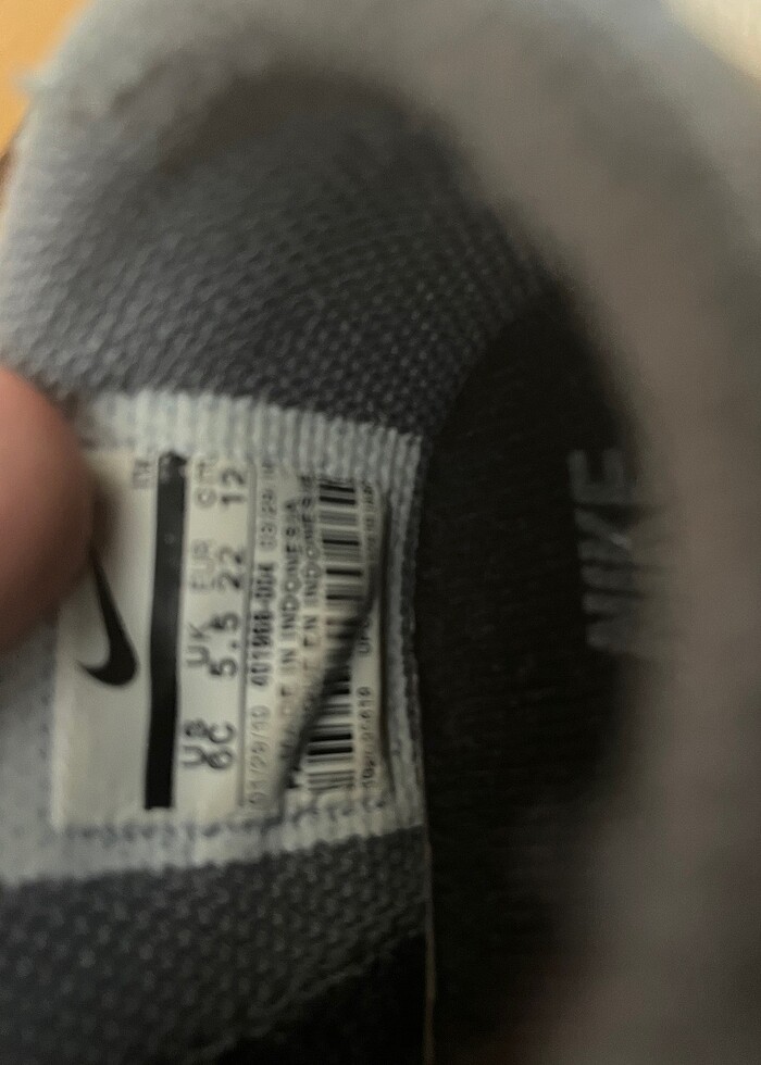 22 numara orijinal NIKE bebek ayakkabısı 2 yaş - Görsel 5