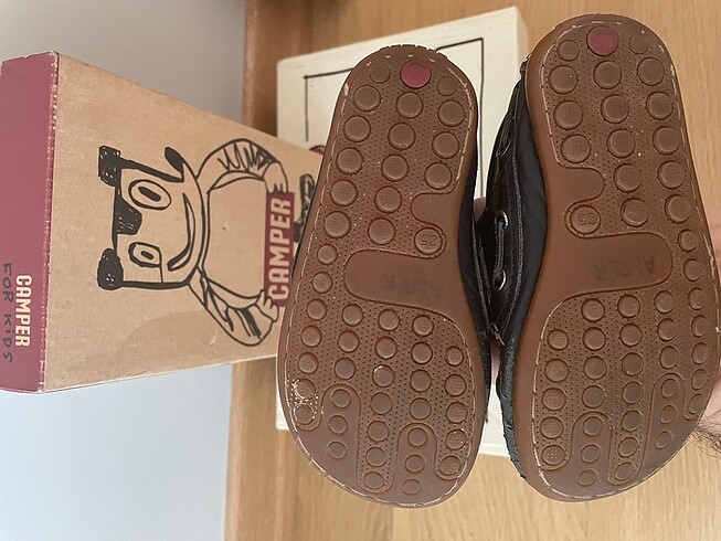 25 Beden Orijinal CAMPER 25 numara laci bebek ayakkabısı
