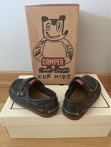 Orijinal CAMPER 25 numara laci bebek ayakkabısı - Görsel 6