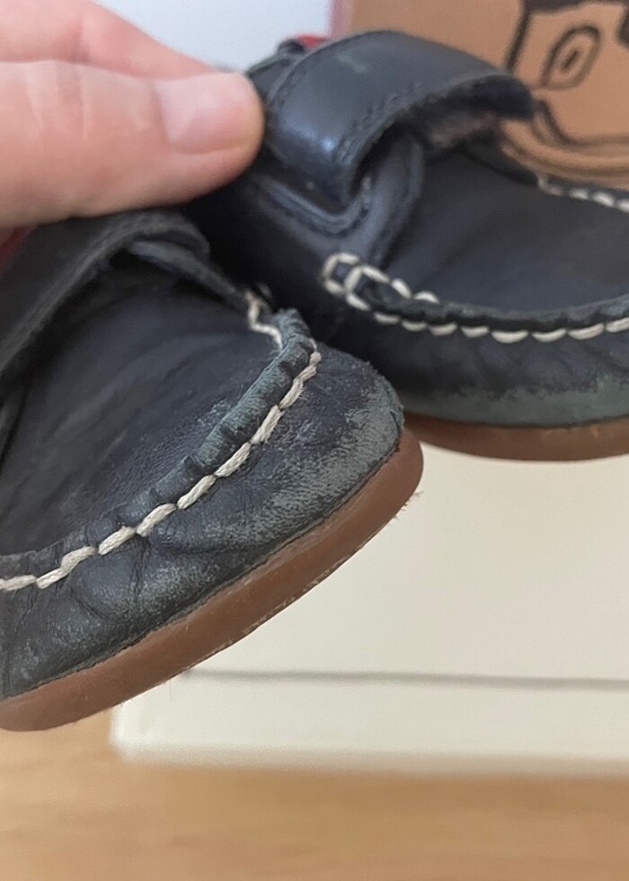 Orijinal CAMPER 25 numara laci bebek ayakkabısı - Görsel 2