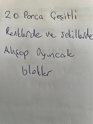 20 parça RENKLİ ahşap oyun blokları - Görsel 5