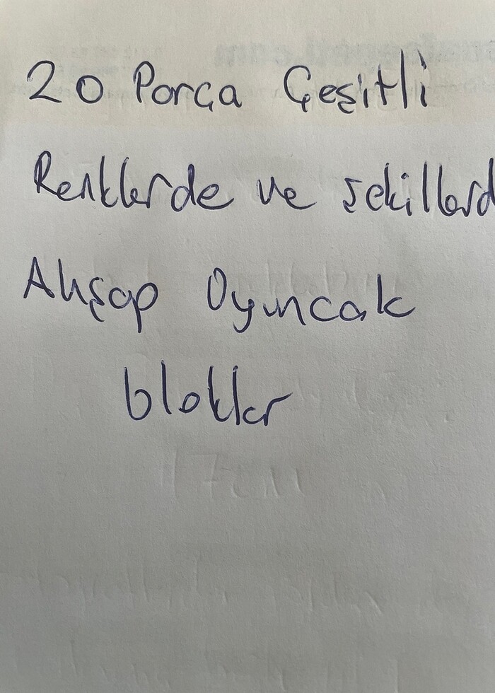 20 parça RENKLİ ahşap oyun blokları - Görsel 5