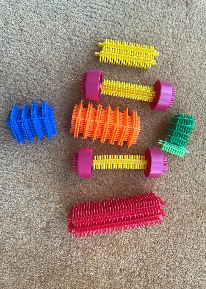 26 parça renkli plastik oyun seti - Görsel 2