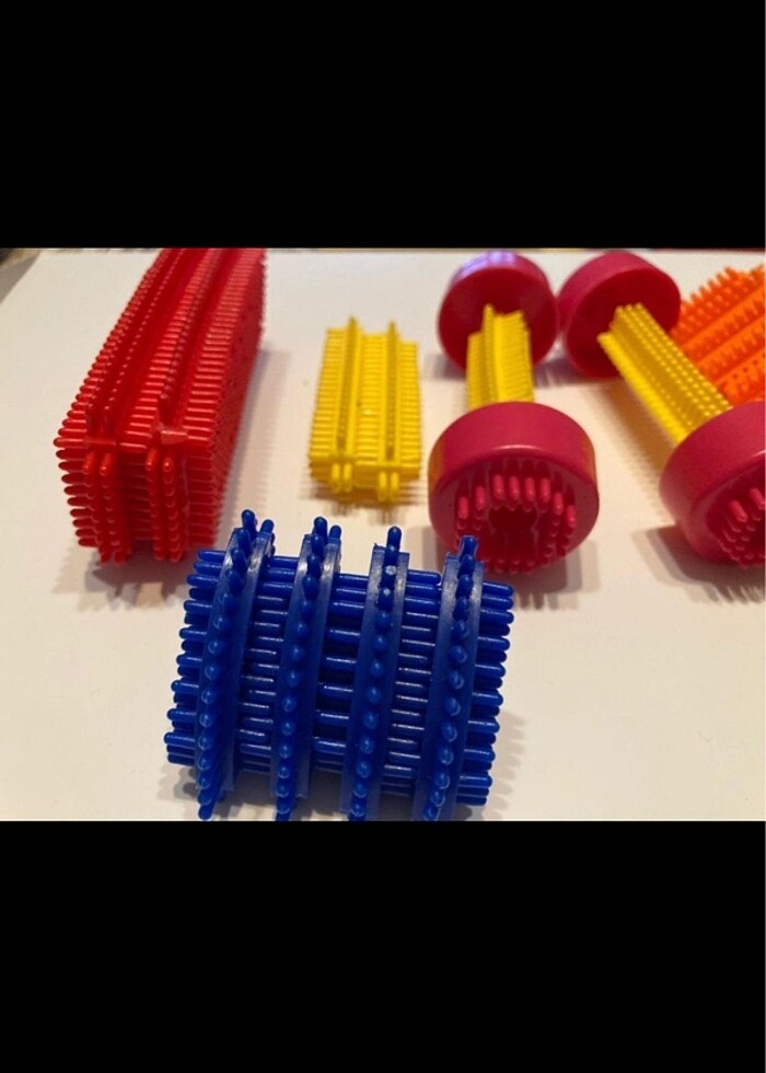 26 parça renkli plastik oyun seti - Görsel 4