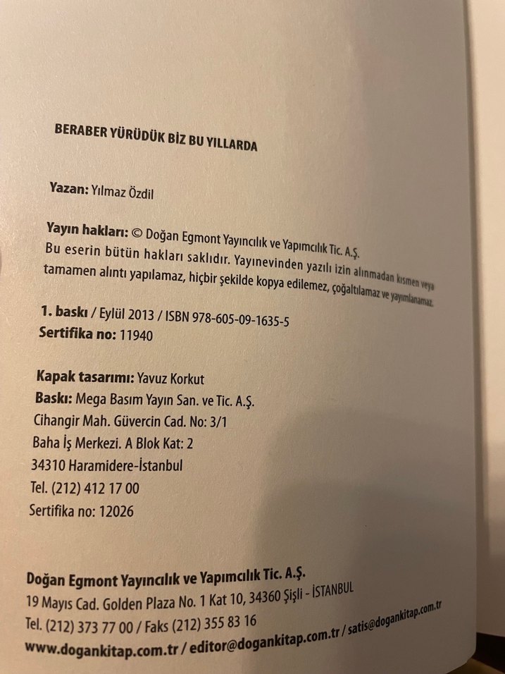 Beraber Yürüdük Biz Bu Yıllarda - Yılmaz Özdil - Görsel 4