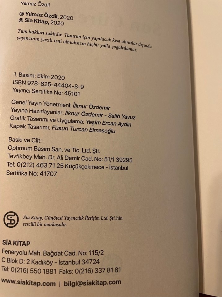 SON CÜRET-kitap-YILMAZ ÖZDİL 505 sayfa - Görsel 4