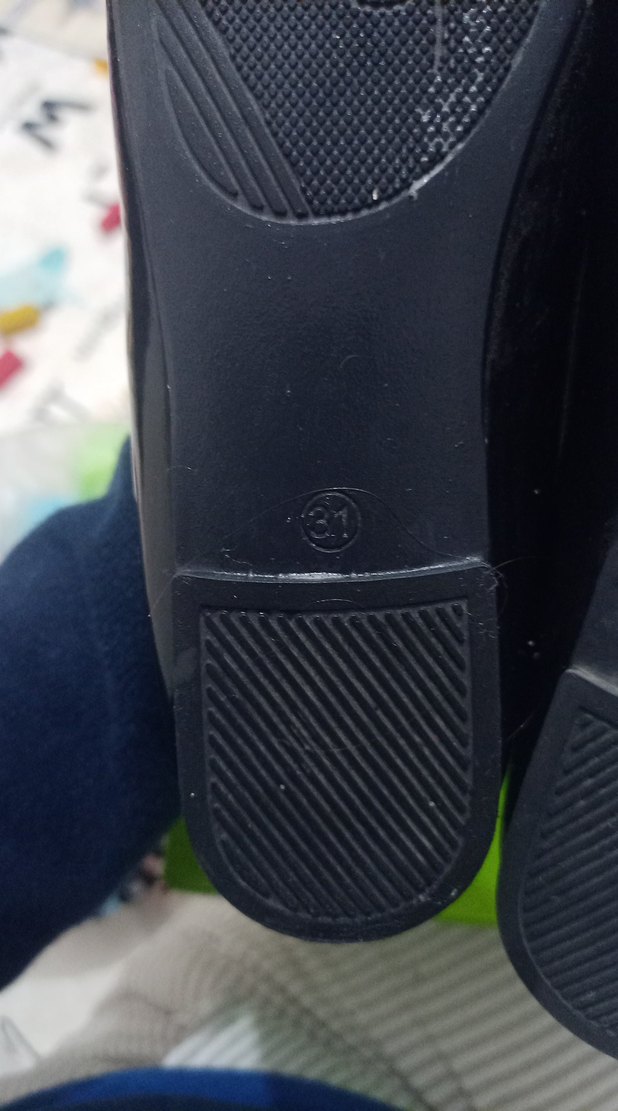 Kız Çocuk Siyah Fiyonklu Babet Ayakkabı - Görsel 4