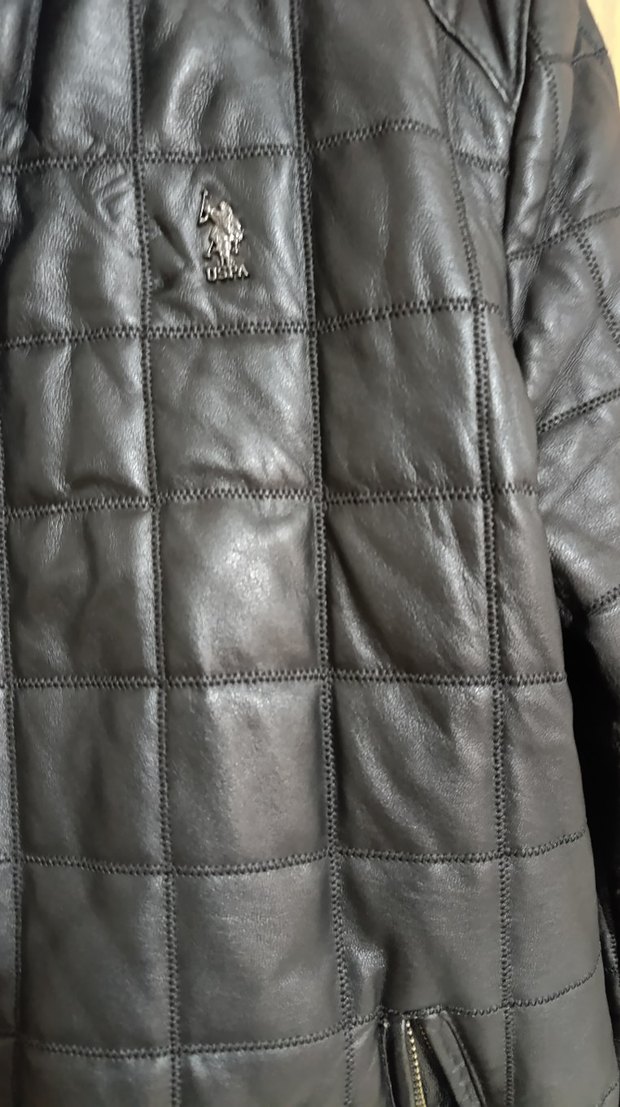 Siyah Deri ceket - Görsel 3