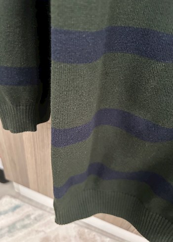 U.S.Polo Assn. Kadın uzun triko hırka. - Görsel 7