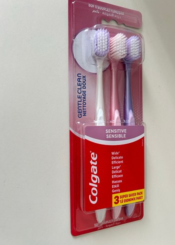 Colgate yumuşak Diş Fırçası 3'lü Paket - Görsel 5