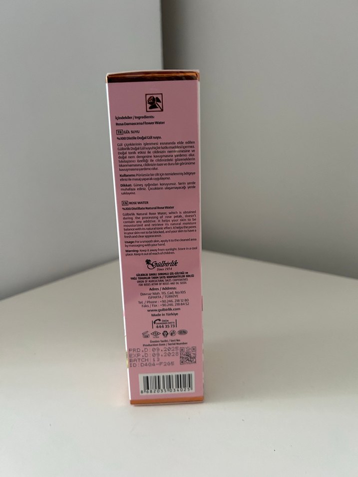 Gülbirlik Gül Suyu 250 ml - Görsel 3