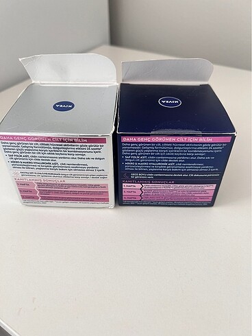 Nivea Nivea cellular gündüz ve gece kremi.