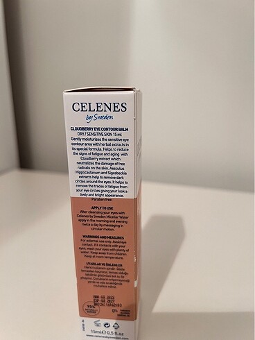 Celenes göz çevresi bakım kremi. - Görsel 5