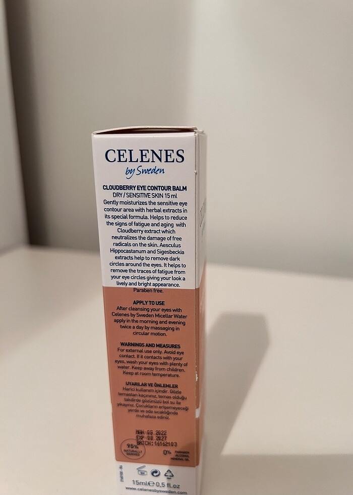 Celenes göz çevresi bakım kremi. - Görsel 5