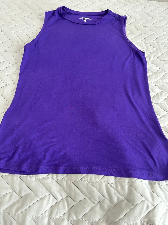 Lcw Mor Kadın Atlet Basic Kesim - Görsel 2