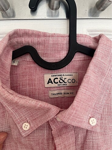 Altınyıldız gömlek keten pamuklu spor şık - Görsel 5