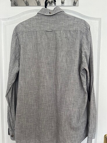 Altınyıldız gömlek spor şık keten pamuklu - Görsel 3