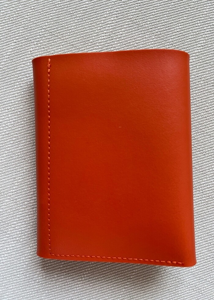 Garbalia turuncu cüzdan - Görsel 3