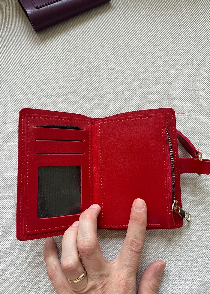 Kırmızı cüzdan - Görsel 5