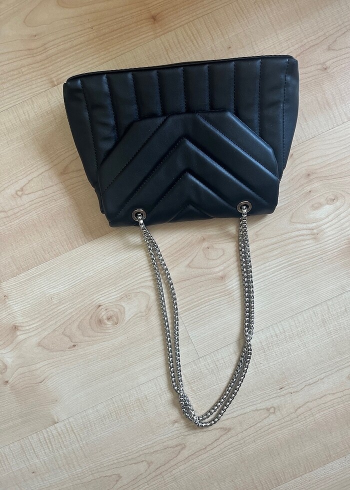 Siyah çanta şık - Görsel 5