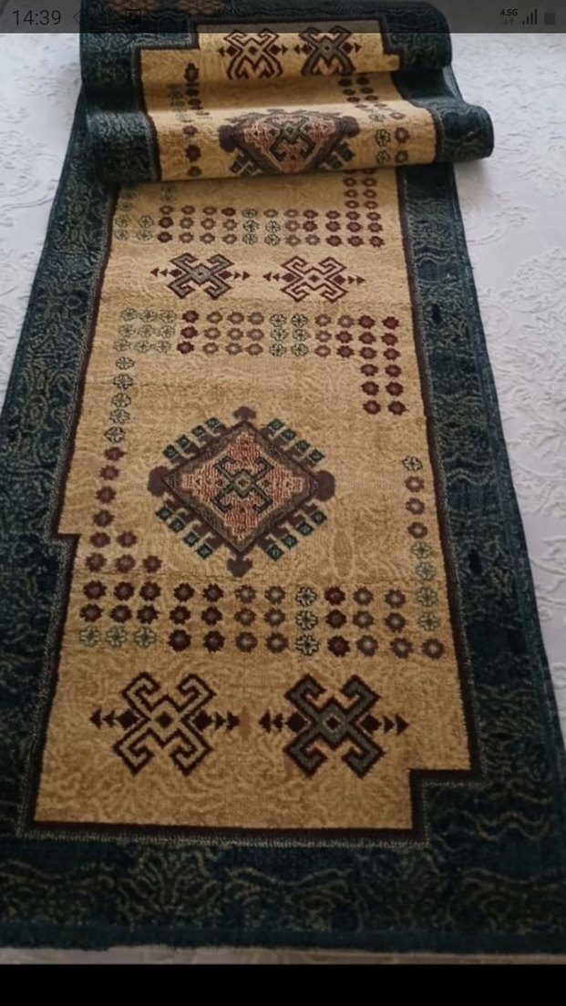 Nakışlı Çok Renkli Klasik Halı - Görsel 2