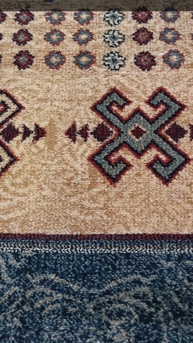 Nakışlı Çok Renkli Klasik Halı - Görsel 3