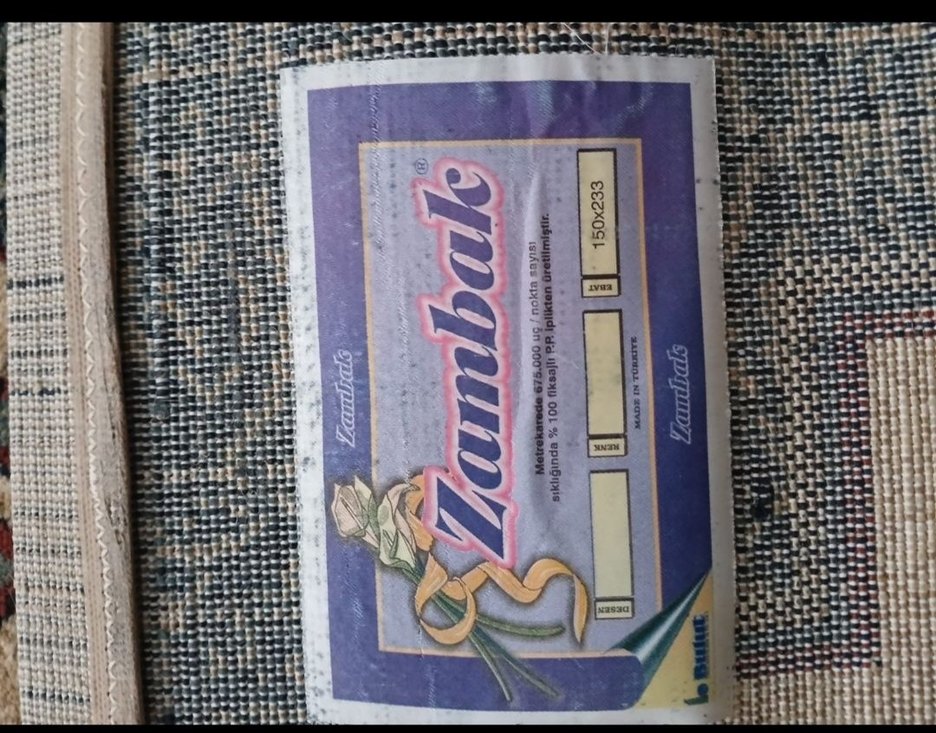 Nakışlı Çok Renkli Klasik Halı - Görsel 4