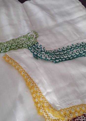 renkli boncuk oyalar pamuklu - Görsel 3