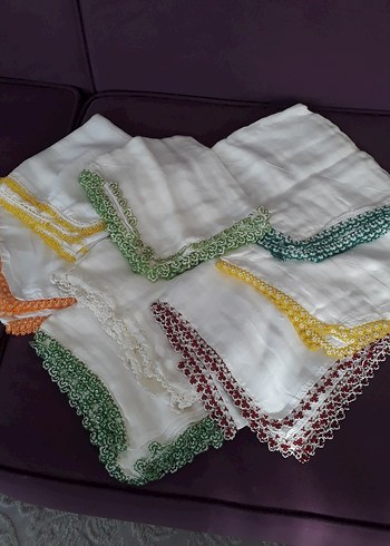 renkli boncuk oyalar pamuklu - Görsel 8