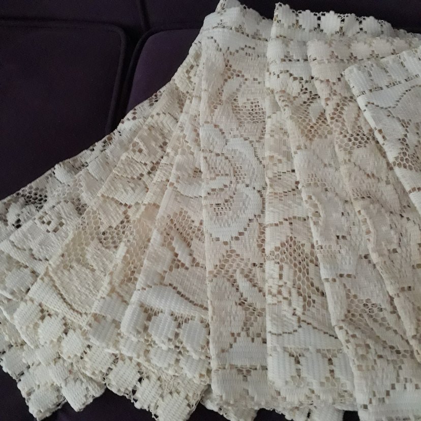 Dantel İşlemeli Kare Dekoratif Örtü - Görsel 4