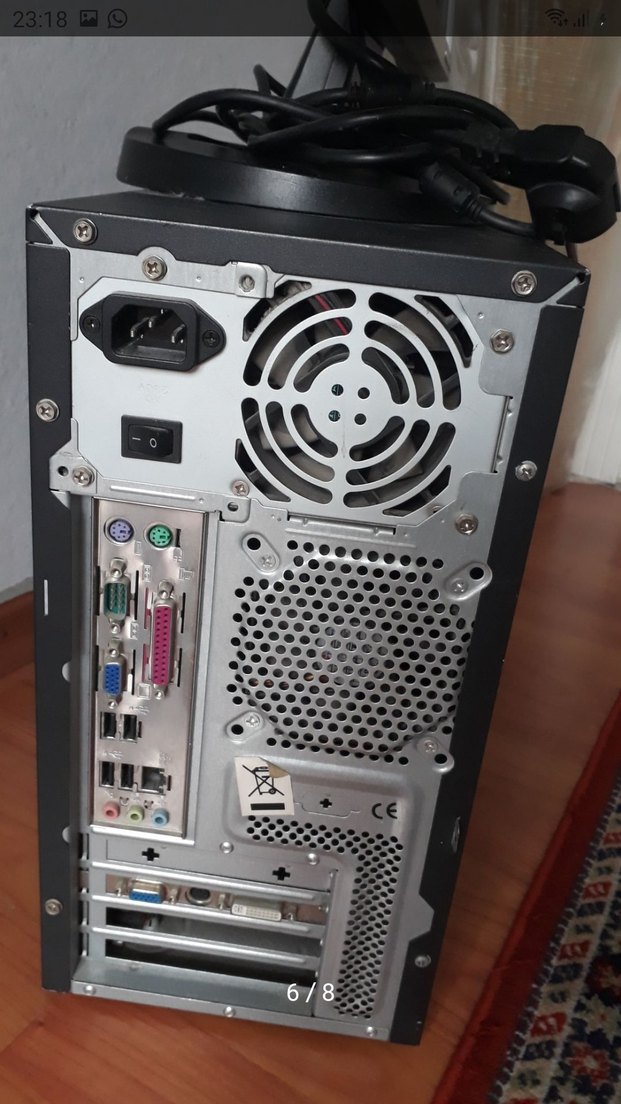 Beyaz Samsung Masaüstü Bilgisayar Seti - Görsel 3