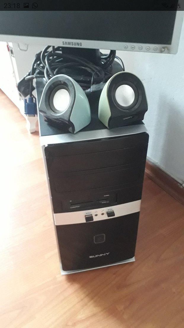 Beyaz Samsung Masaüstü Bilgisayar Seti - Görsel 2