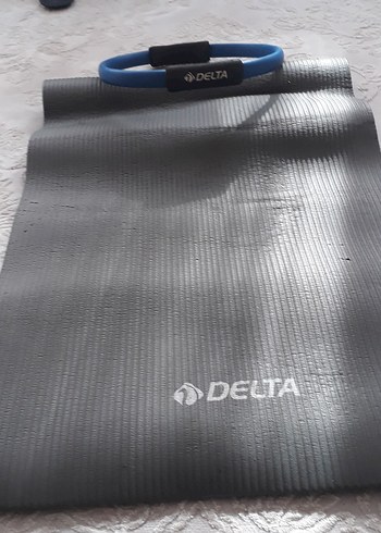 Delta Mavi Pilates Halkası ve matt - Görsel 4