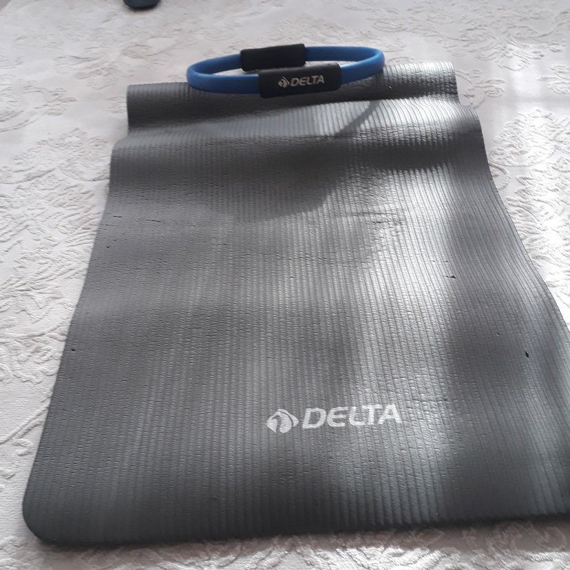 Delta Mavi Pilates Halkası ve matt - Görsel 4