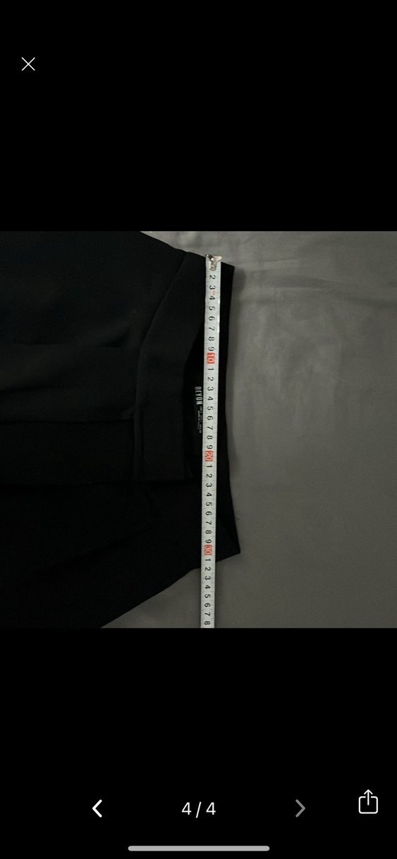 Siyah Kadın Kumaş Pantolon - Görsel 4