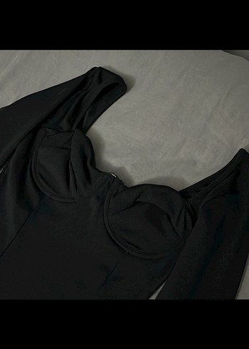 Mavi crop bluz - Görsel 4