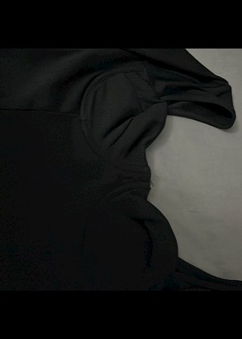 Mavi crop bluz - Görsel 3