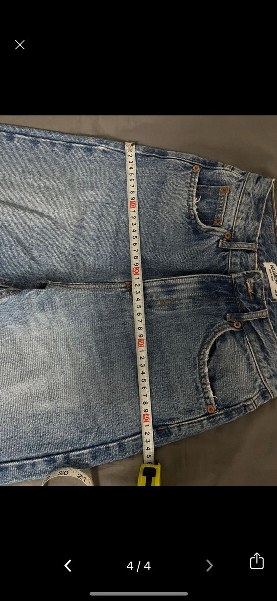 PULL&BEAR wide leg jean - Görsel 4