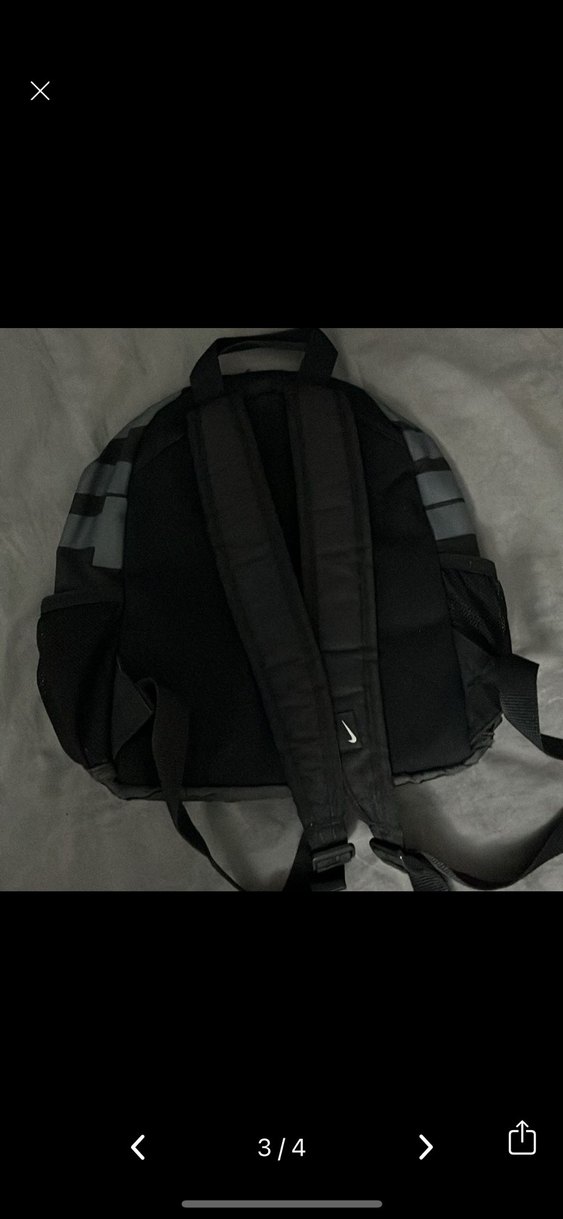 Nike Siyah Çocuk Okul Sırt Çantası - Görsel 3