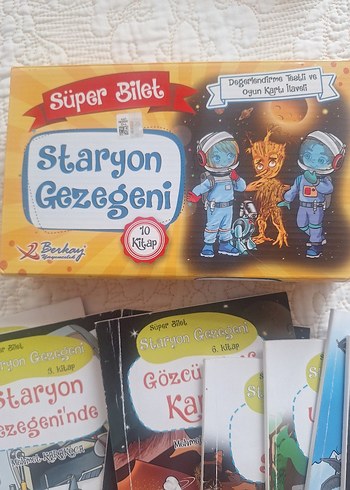 Beden Staryon Gezegeni Çocuk Kitap Seti