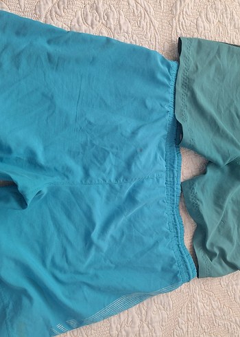 Erkek Mavi Mini Bol Kesim Kemerli Mayo - Görsel 4