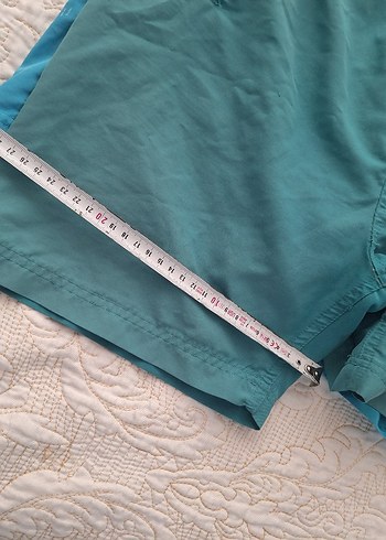 Erkek Mavi Mini Bol Kesim Kemerli Mayo - Görsel 12