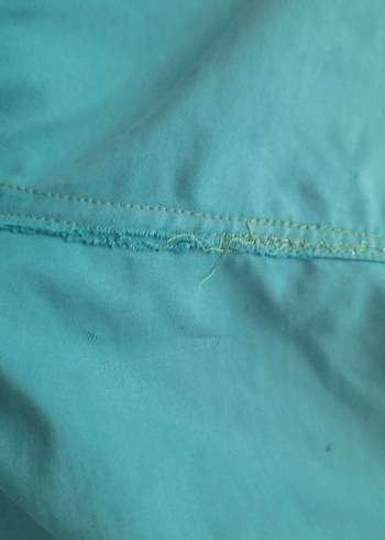 Erkek Mavi Mini Bol Kesim Kemerli Mayo - Görsel 6